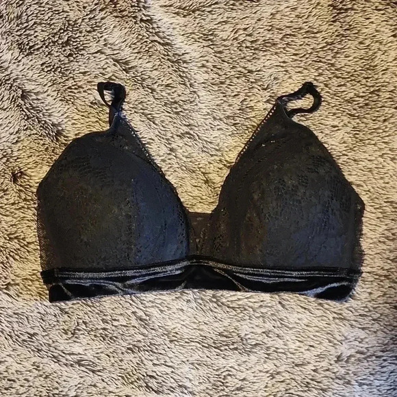 Auden black lace bra M - Picture 1 of 3